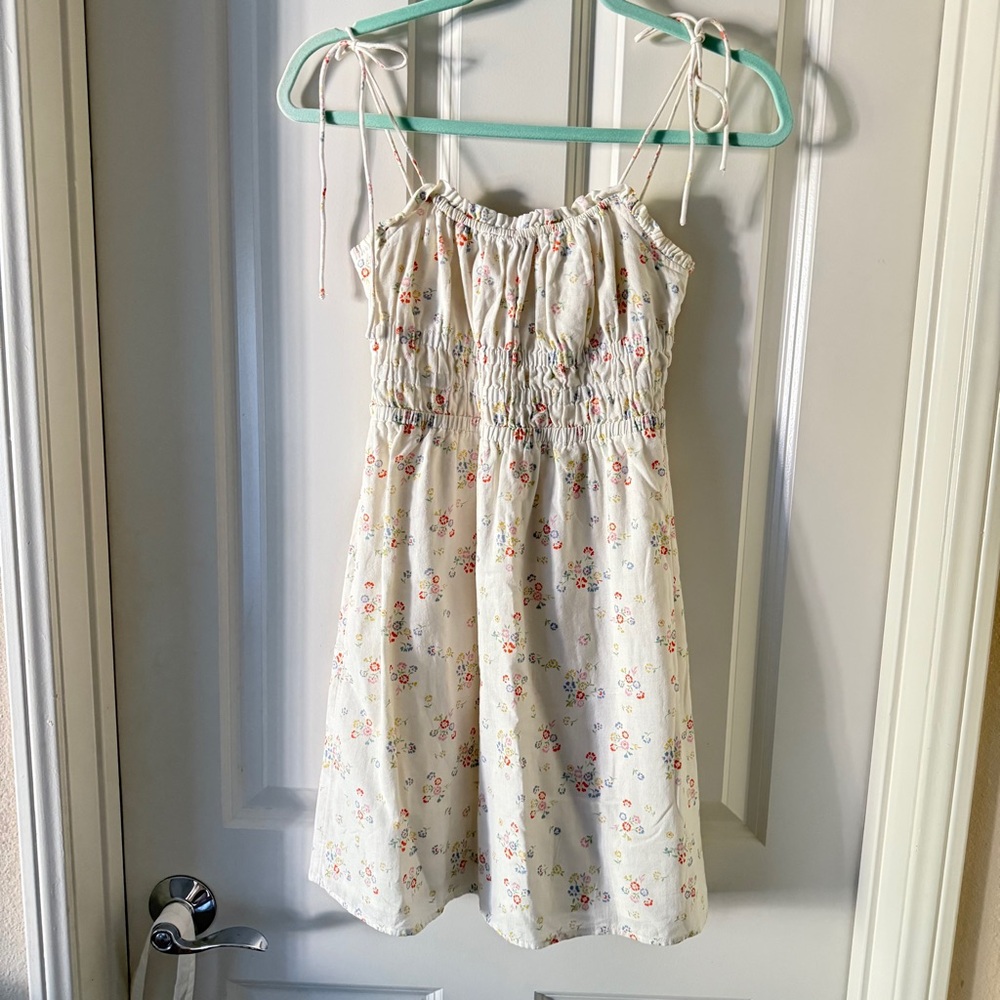 Billabong x Wrangler Floral Little Damsel Dress in Salt Crystal - Picture 5 of 11